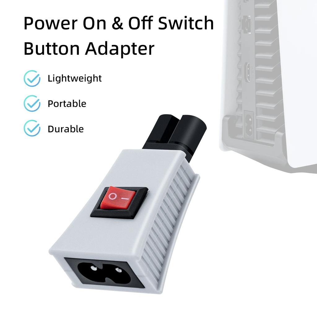 Кнопка переключения адаптера Отключение питания ВКЛ Выкл для консоли PS5/4/3/Xbox Series X