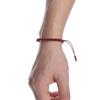 1PC/3PCs Handmade Jewelry Adjustable Tibetan Buddhist Knots Bracelet Weave Bangle Red Rope