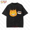 Bfdi Battle For Dream Island Fiery Cake Vintage Oversized TShirt OY