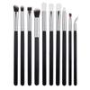Набор кистей для теней для век, профессиональные 10 шт., кисти для макияжа, подводка для глаз, кисть для губ, косметические инструменты для макияжа