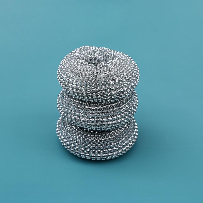 Большая щетка из нержавеющей стали с ручкой для чистки кухни