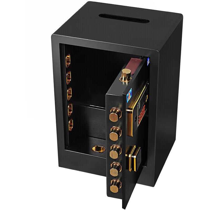 Сейф Tiger Saint 60 см, полностью стальной, с передней загрузкой и прорезью для депозита, безопасный