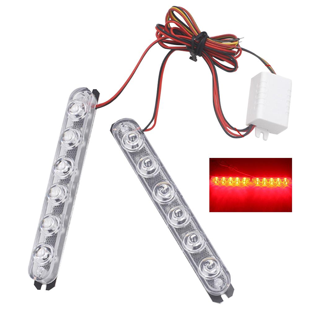 1 пара полицейских огней, светодиодные стробоскопы, мигающие автоматические вспышки, стробоскопы, аварийные предупреждающие огни, парковочные сигнальные огни