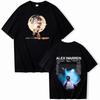 Alex Warren Music Tour 2025 Printed Men's Pure Cotton T-shirt Round Neck Short Sleeve Extra Large Retro Summer T-shirt Unisex