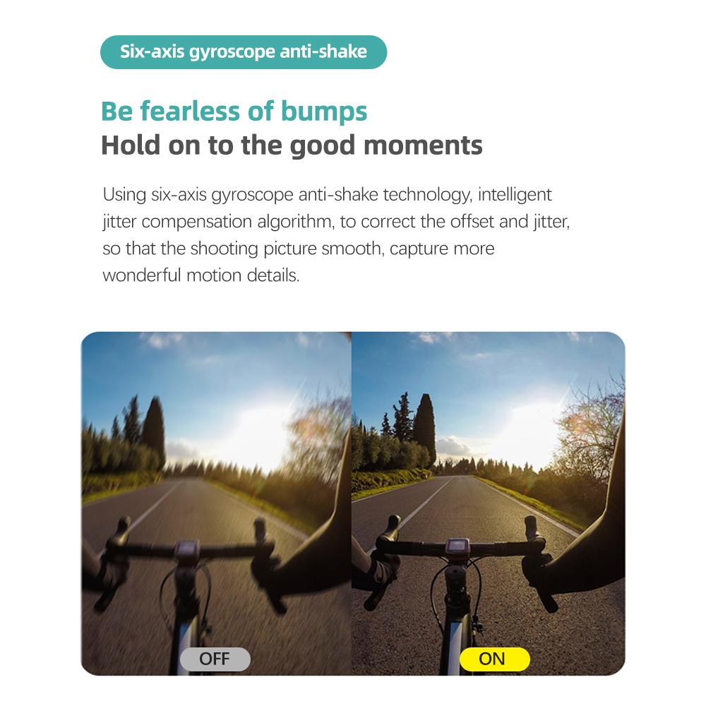 Экшн-камера SJCAM C200PRO Ultra HD с сенсорным экраном 1,3 дюйма, 4K/30 кадров в секунду, 20 МП, водонепроницаемость 40 м