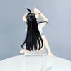 Overlord 16Cm Albedo Anime Figure White Swimsuit Models Collection Ornaments Action Noodle Stopper Model Pvc Collectible Toy
