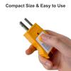 Compact Design Electrical Fault Detector Maintenance Receptacle Plug Analyzer  Plug Testing