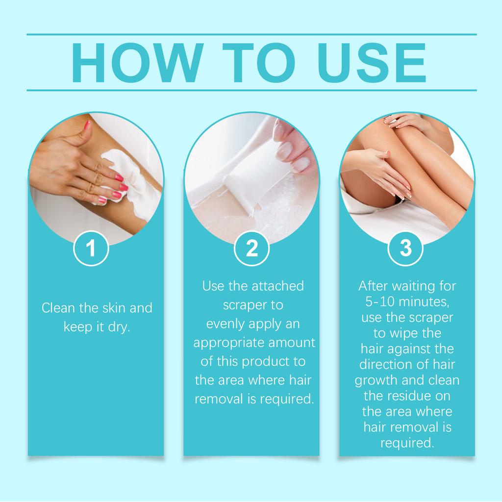 Нежный и успокаивающий крем для удаления волос на руках, ногах, интимных зонах, отбеливающий крем для тела и удаления волос, увлажняющий, 60 г