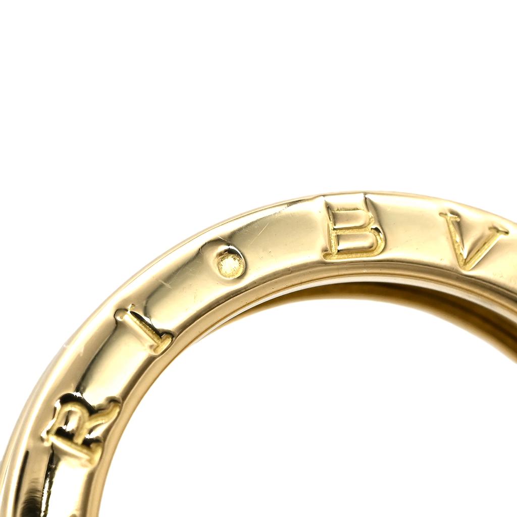 Bvlgari Кольцо B-zero1 XSRing 18K Желтое Золото #11(Размер Японии) массив