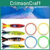 Torpedoes Floating Rings Swimming Pool Toys Dive Sticks Kids Game Gift Prop