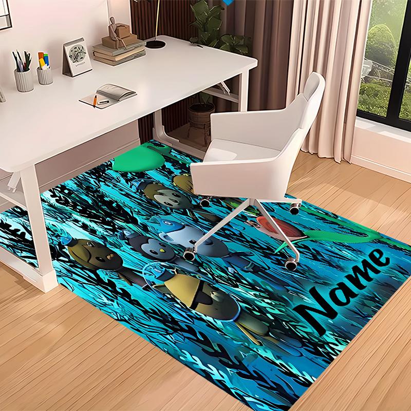 Custom personalization Octonauts Print Area Rug - Soft, Washable Non-Slip Indoor Mat,Living Room,Home&Office Decorative Rug