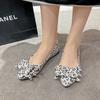 Brand Ladies Shoes Shallow Women's Flats Fashion Butterfly-knot Daily Flats Women Leopard Print Flat Low Heels