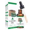 Castor Oil, Natural Hair Oil Nourishing Soothing Massage, Oil Reducing Hair Loss, Split Ends, Frizz, Nourishing The Scalp,30ML