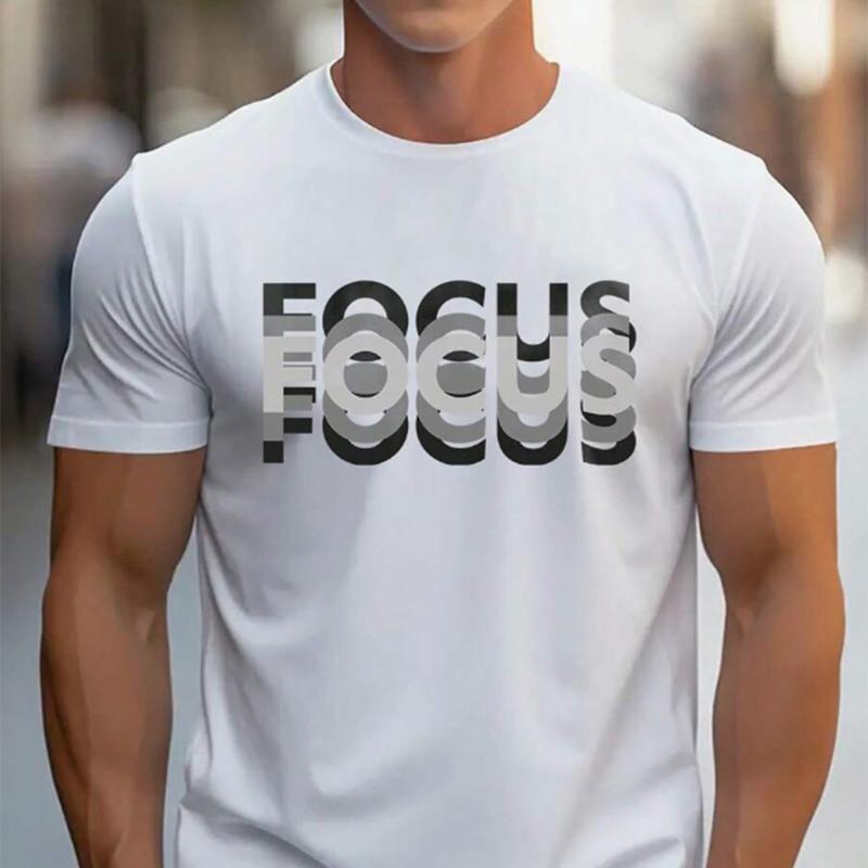 Новая летняя мужская модная футболка с принтом ослепительных букв, мужская футболка, топ
