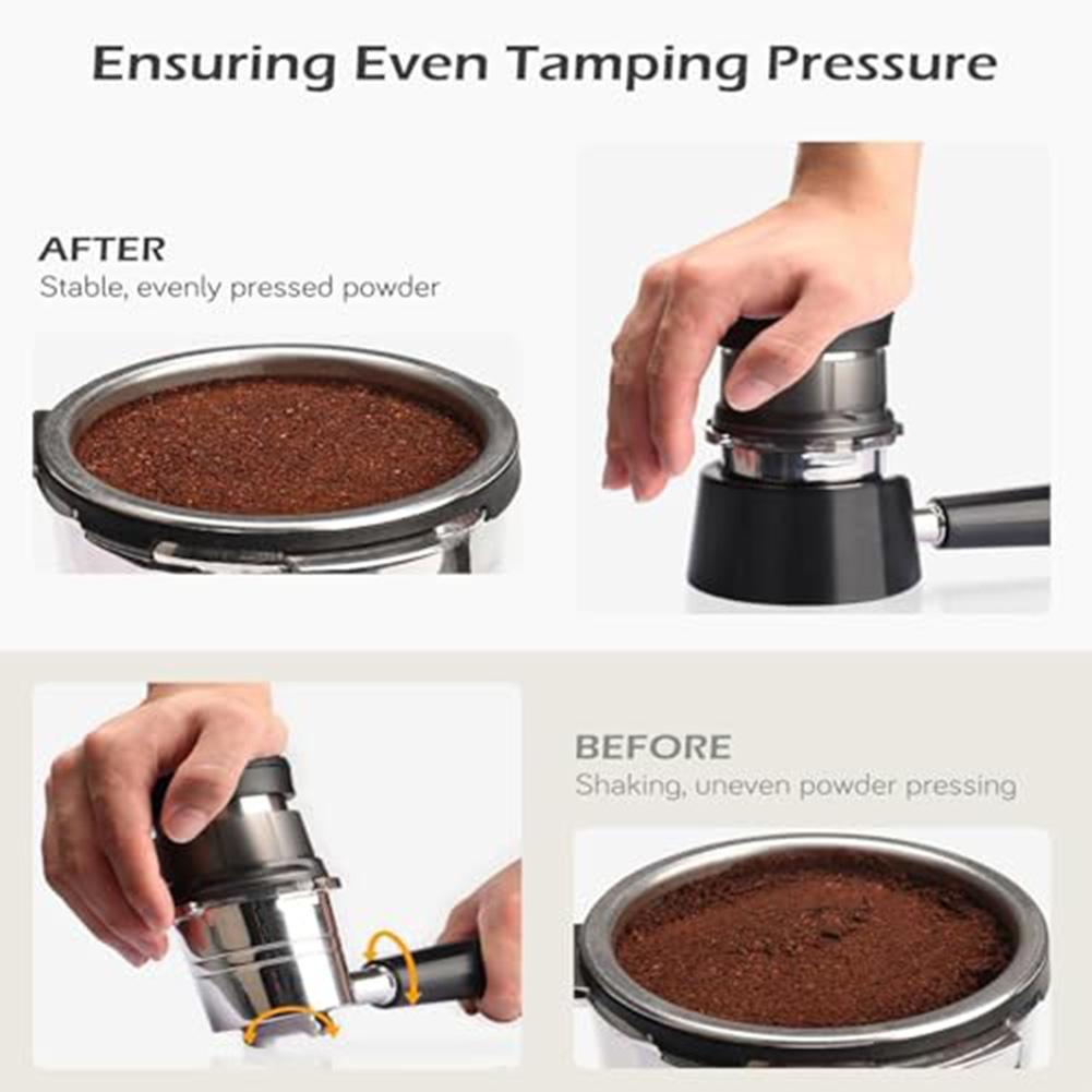 Основание темпера для кофе Для-Ninja Espresso ES601 Совместимая ручная подставка-держатель для портафильтра, Стабильность, Нескользящая основа из ПЭТГ