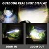 2600mah XHP70 LED Flashlight USB Rechargeable Tactical Light 18650 Zoom Waterproof Torch Lamp Outdoor Lights Camp Fishing