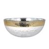 Dulton Glass Tableware Obo Height 75mm X Diameter GLASS TABLEWARE OBO GOLD BOWL Bowl, Gold, 205mm, A515-299GD205