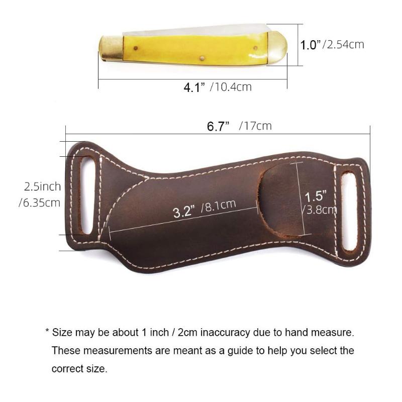 Кожаный складной нож для ремня, чехол для ножа, чехол для хранения ножей, защитный чехол, чехол для мультитула