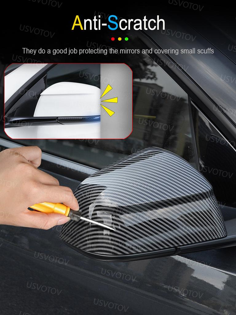 For 2026 2025 Tesla Model Y Juniper Standard Model YL Model 3 Rearview Side Mirror Guards Cover Anti-Scratch Protect Accessories