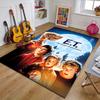 1pc E-ET2 Design Printed Area Rug Carpet for Bedroom Living Room Home Decor Rugs Mat Non Slip Mat Rug for Bedside