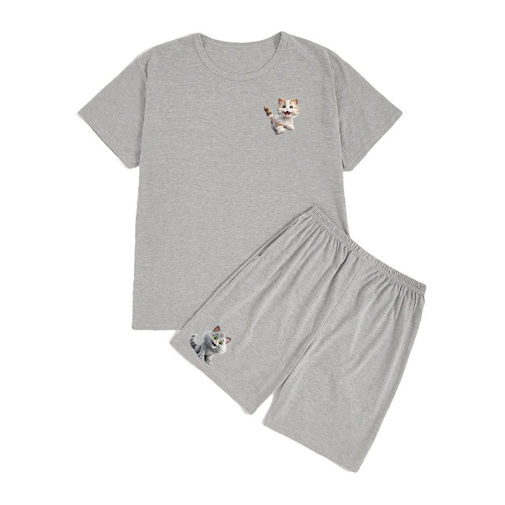 Различные нашивки с кошками на одежде Печать на футболках Кепках Платьях Термонаклейки для одежды Толстовки своими руками Термонашивки на футболках