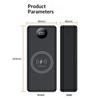 P12 12pcs 18650 Battery Power Bank Case Shell Diy Dual Usb Type C 10W 22.5W 15W Wireless Charging Battery Not Included For Phone