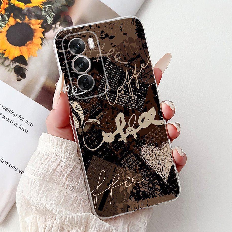 For OPPO Reno12 Pro 5G Case CPH2629 Cover Transparent Silicone Fashion Butterfly Soft Case For Reno 12 CPH2625 Reno 12Pro Fundas