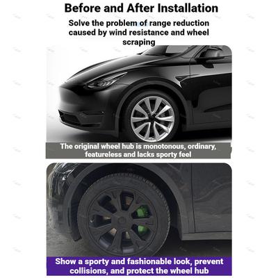 Колпаки 19 дюймов для Tesla Model Y Juniper 2025+ Performance Запасная крышка колеса Автомобильный колпак Аксессуары для полного диска 4 шт.
