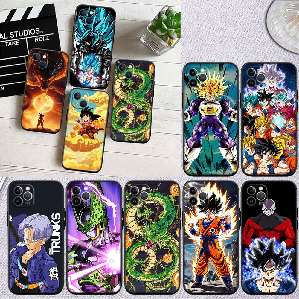 PP26 Dragon Ball Soft Shell Phone Case for Redmi Note 13 14 Pro+ Plus A3 A3X 13X 13C 13R 14S 14C 14R