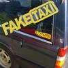 Car Decal Funny Lightweight Fake Drifting Sign Drift Taxi Sign Sticker