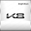 New Auto Exterior K3 K5 K8 Emblem Fender Rear Trunk Body Badge Sticker For Kia Forte Ceed Cerato RIO 2 3 4 Sorento Sportage rdxbt90