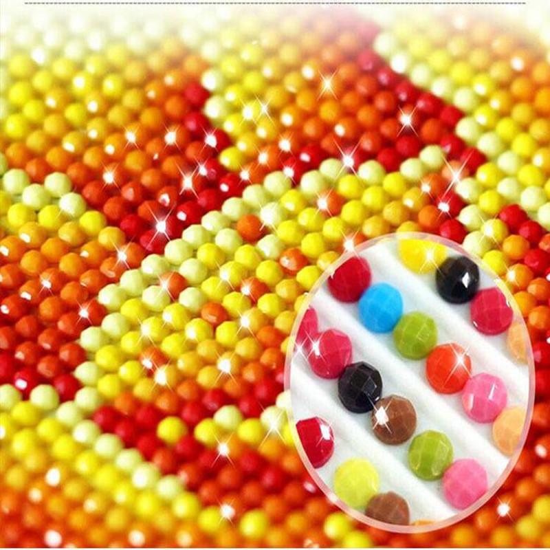 5D DIY Алмазная новая детская вышивка Портрет Полный набор круглых мозаичных украшений для дома Подарки