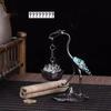 Alloy Creative Chinese Incense Burner - Indoor High-End Metal Ornament for Coils