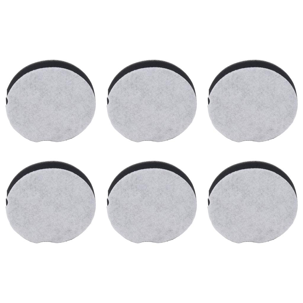 6PCS Vacuum Cleaner Filter Cotton Silicone ABS Vacuum Cleaner Accessories for Bissell 1520 Series