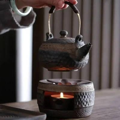 Керамическая горячая печь для чая Керамический чайник Ручка для чайника Нагревательная печь Чайник Посуда для заваривания чая Набор для кипячения чая Домашняя чайная утварь