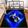 Sonic Cartoon Carpets and Rug 3D Printing Carpet Floor Mat Living Room Bedroom Large Area Soft Carpet-JM014