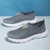 Fashion Mesh Mens Shoes Summer Breathable Sports Shoes Jogging Shoes Lightweight Outdoor Walking Sneakers for Men