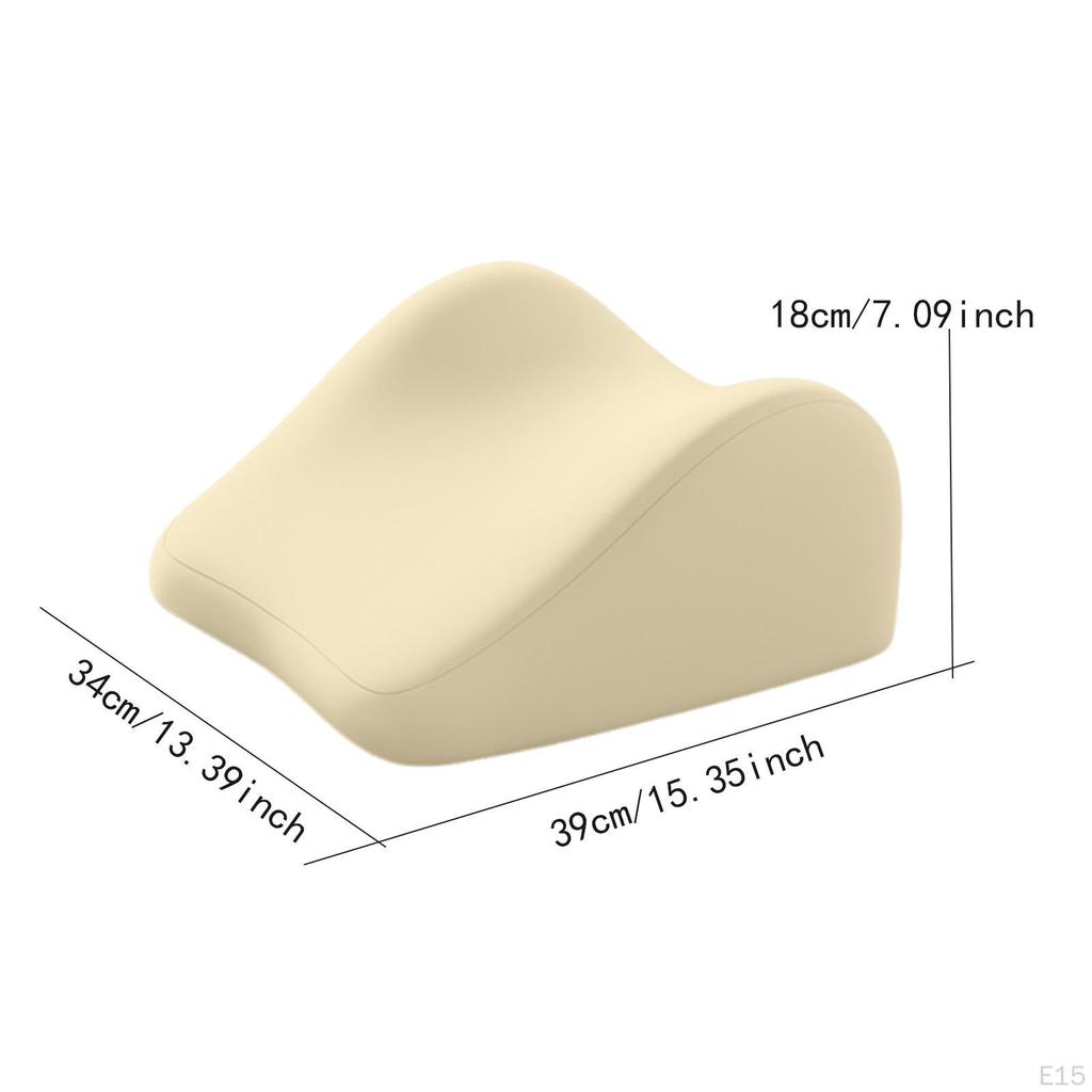 Back Pillow Wedge Prone Comfortable Non Slip Simple Leg Support for Apartment