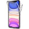 Чехол для Apple iPhone 11 - Полностью прозрачный силикон Мягкая тактильная защита 2 части Передняя Задняя Вставляется Phonillico®