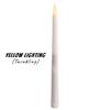 Christmas LED Long Candle Light Remote Control Flame Lamp Warm White Flameless Taper Candles Wedding Party Table Halloween Decor