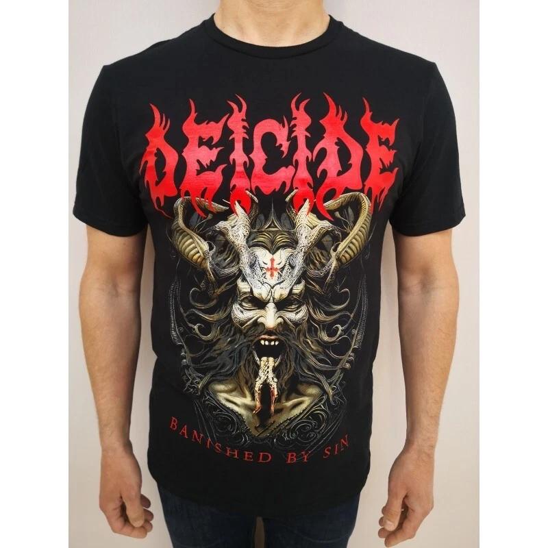 Deicide "Banished By Sin" Черная футболка death morbid angel