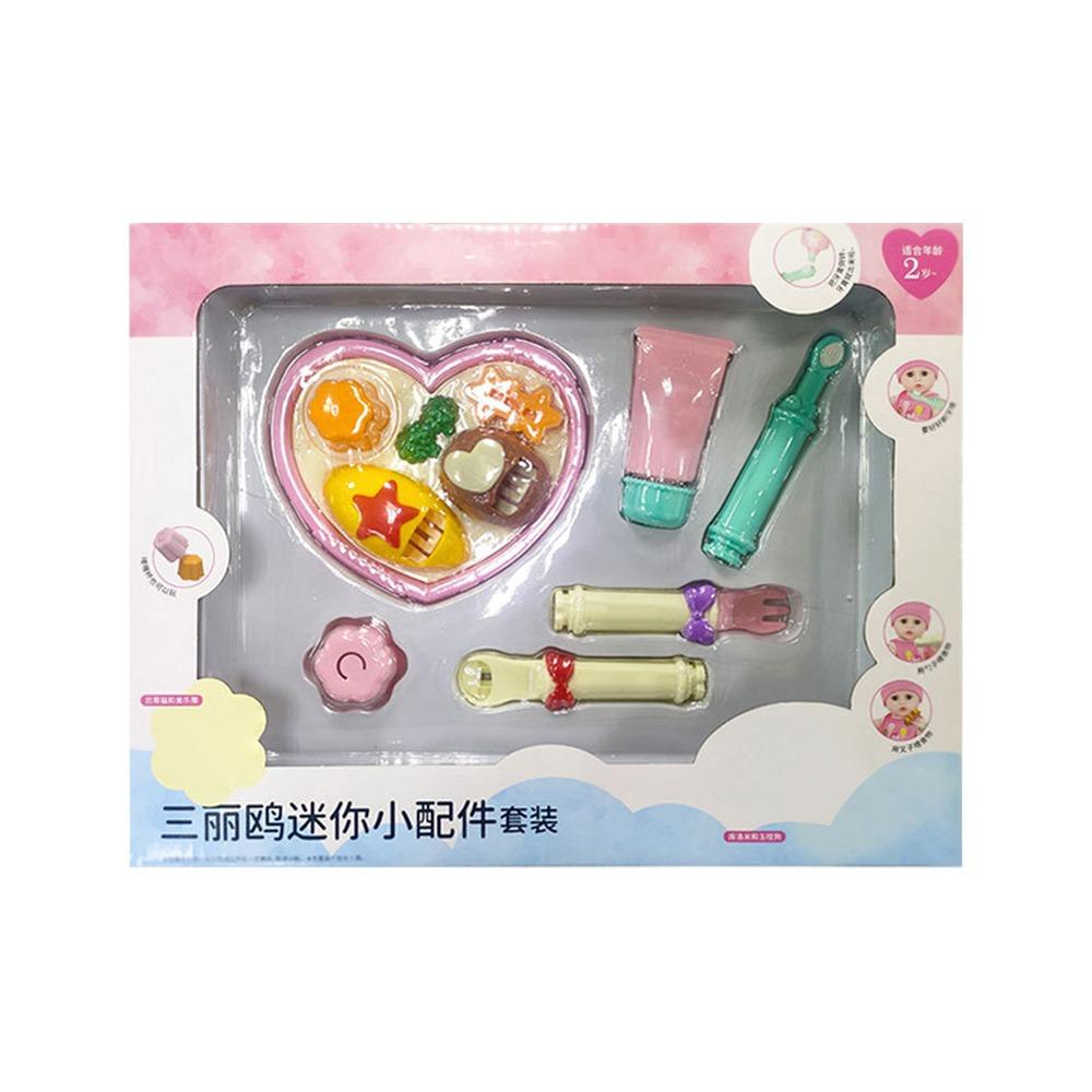 Simulation Food Japanese Early Education Toy Play House Style Pudding Feeding Toy  Early Education