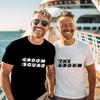 Groom Squad Groomsman T Shirts Male Team Future Groom Wedding Graphic Evg Tops Best Man Single Farewell Bachelor Stag Party Tees
