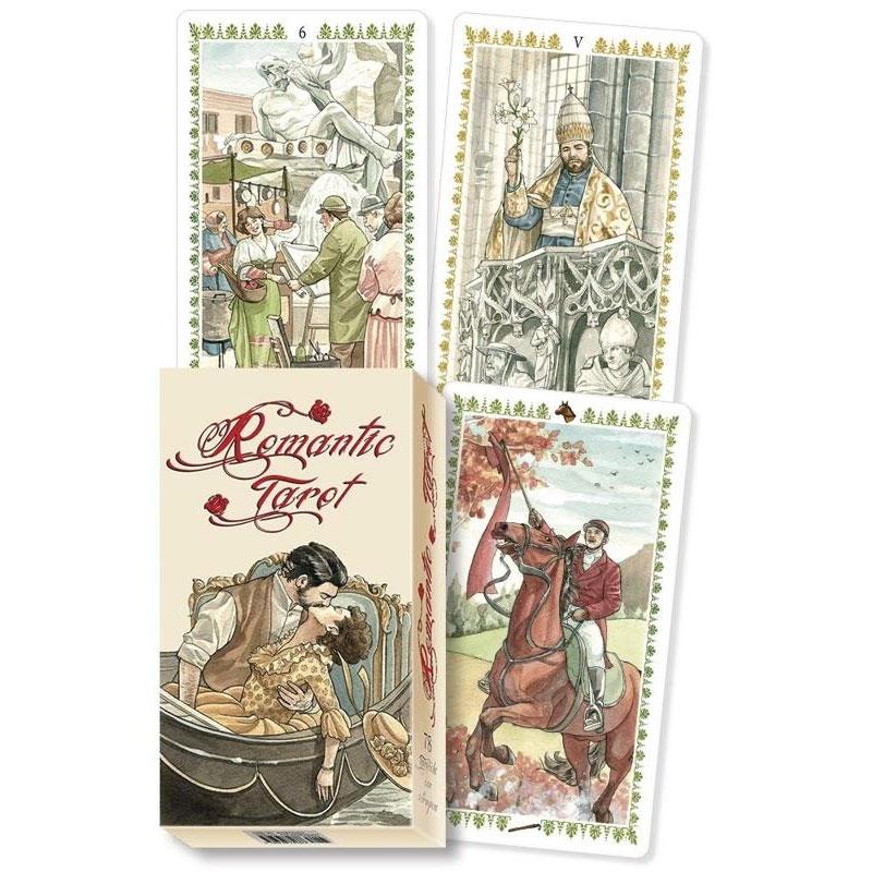 Romantic Tarot Cards By Lo Scarabeo Esoteric Fortune Telling Loscarabeo