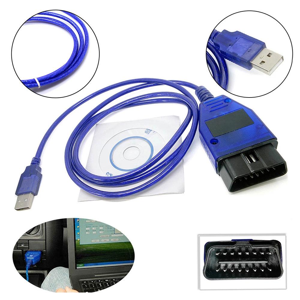 OBD2 автомобильный диагностический vag com интерфейсный кабель COM 409.1 кабель автоматический сканер инструмент совместим с A2/A3/A4 кабриолет