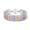 Crystal Zircon Women'S Bracelet, Diamond-Encrusted Bracelet Women, Gift Colored Jewelry.