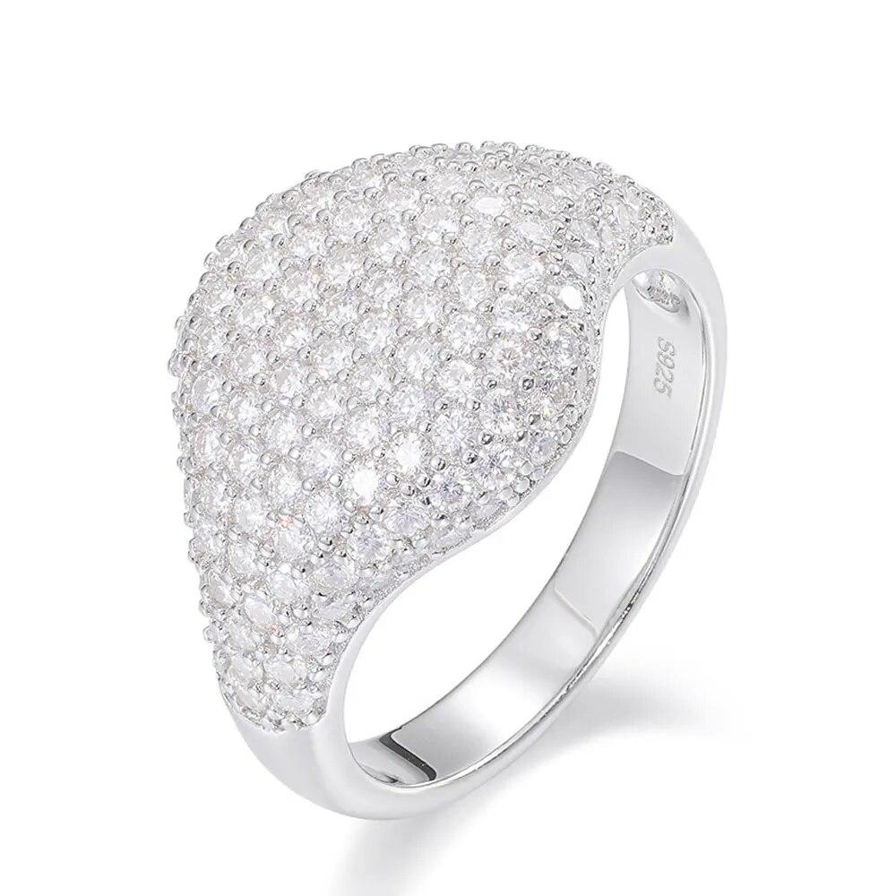 D цвет VVS, кольцо с муассанитом, стерлинговое серебро 925 пробы, белое золото 18 карат, ювелирные изделия, обручальные кольца для женщин и мужчин