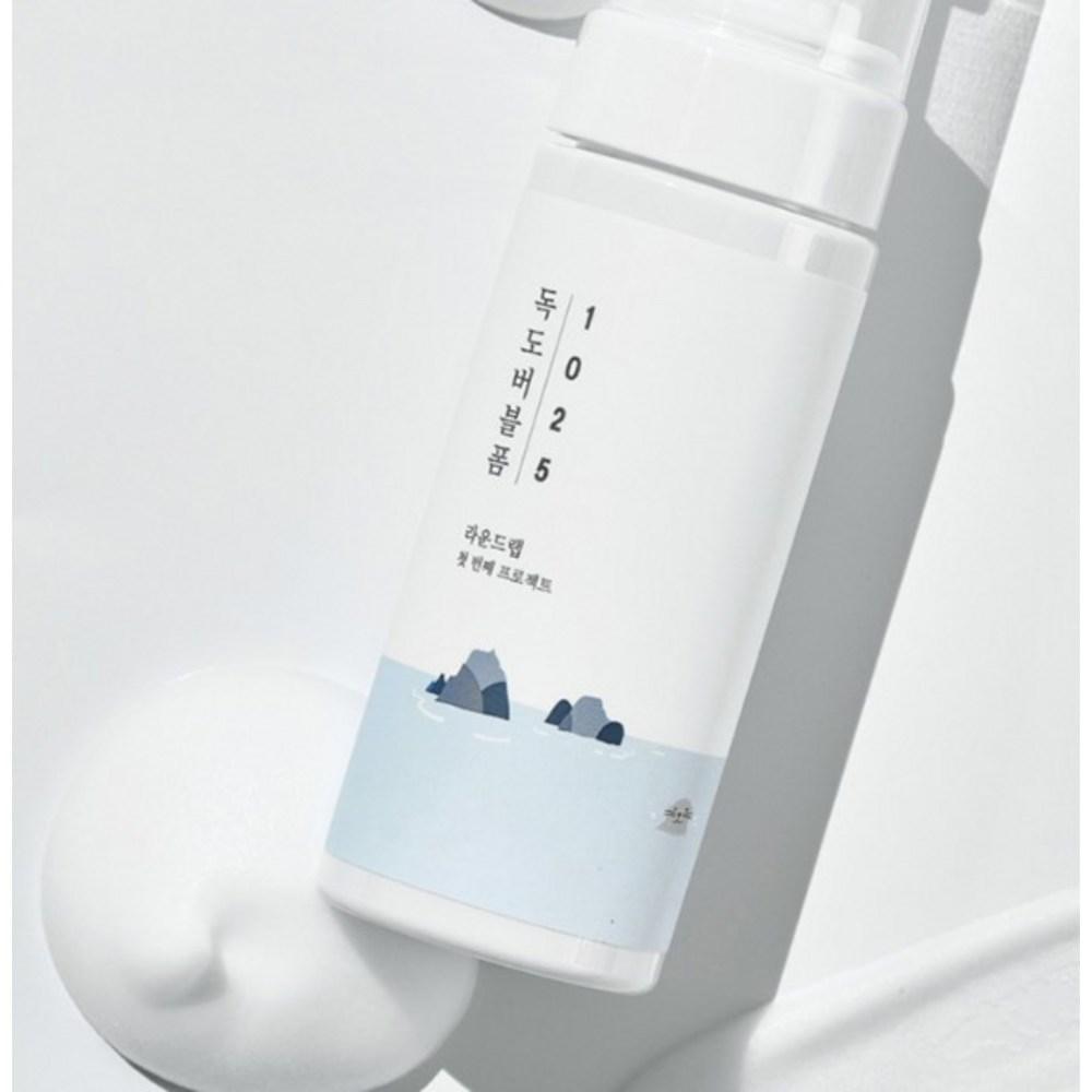 ROUND LAB 1025 Dokdo Bubble Cleansing Foam, 150ml, 1 Piece