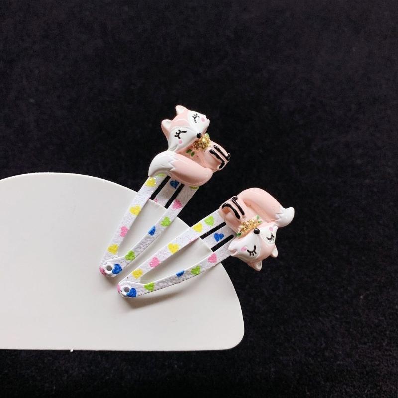 1 пара мультяшных заколок для волос в стиле фэнтези, роскошные праздничные детские заколки для волос, аксессуары для волос