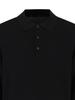AND Z Men'S Machine Washable Knit Collared Long Sleeve Tee_Blg1Et1002Bk